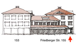 Skizze Friedberger Straße 155